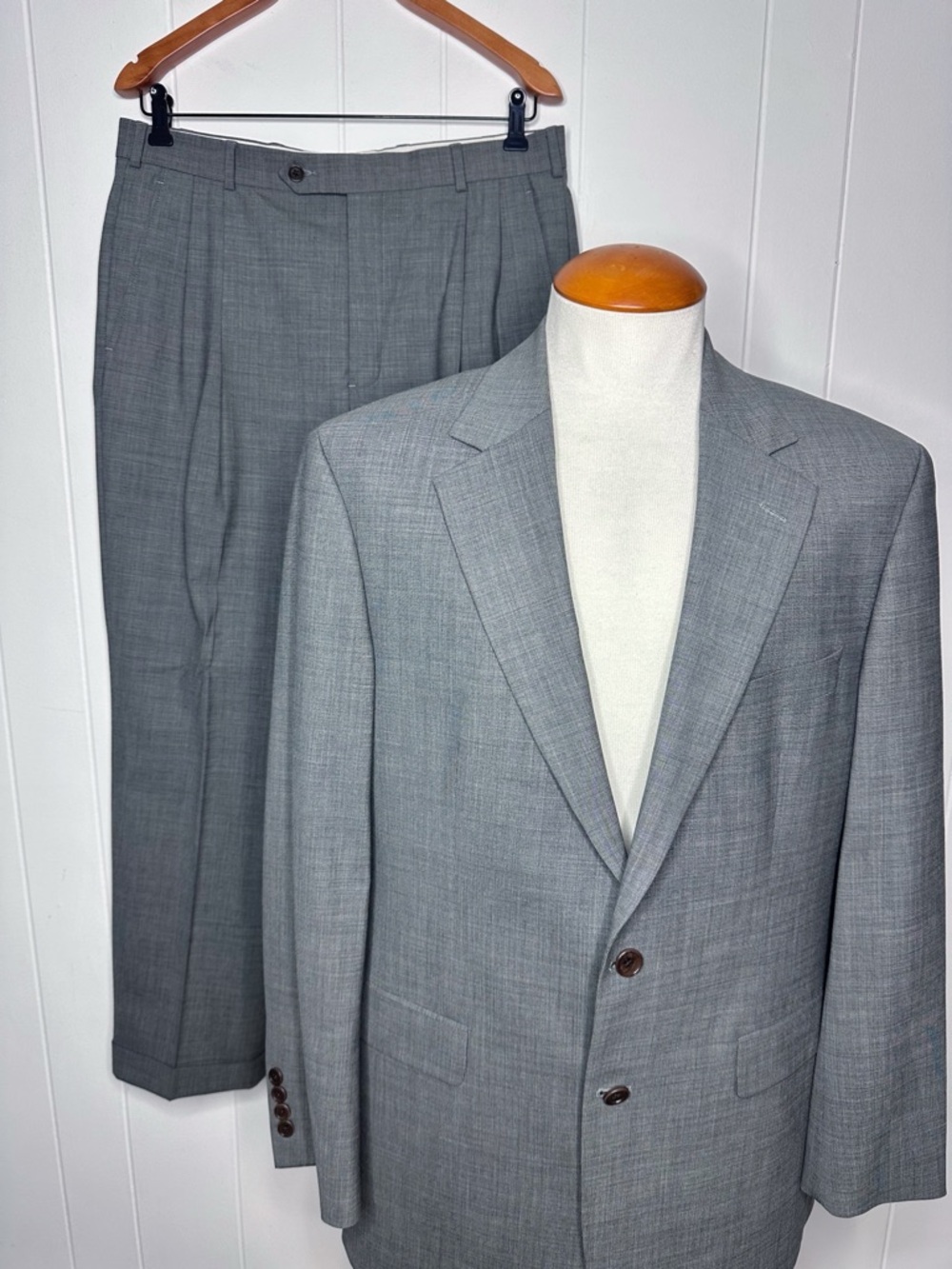 Brooks Brooks Stretch Grey SUIT